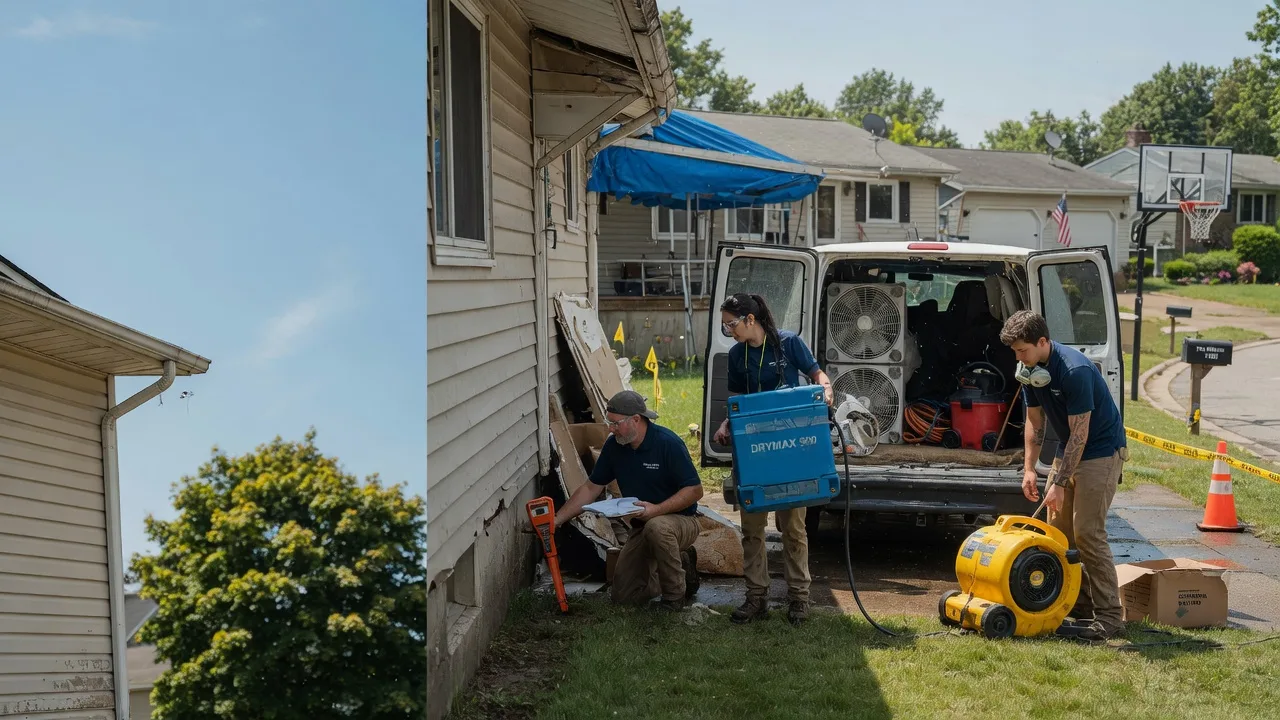 Ceiling Leak Cleanup in Beardstown, IL near me